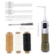 thumbnail image 5 of Kit De Herramientas De Reparación De Punzón De Costura Stitcher DIY Cuero Lienzo Antiguo Grano De Madera, 5 of 5