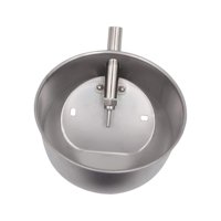 Magideal - Agua De Cerdo Automática De Agua De Servicio Pesado Tazón Animal De Agua De Acero Inoxidable Tazón De Agua De Cerdo Para Lechones De Granja De Cerdos Sg