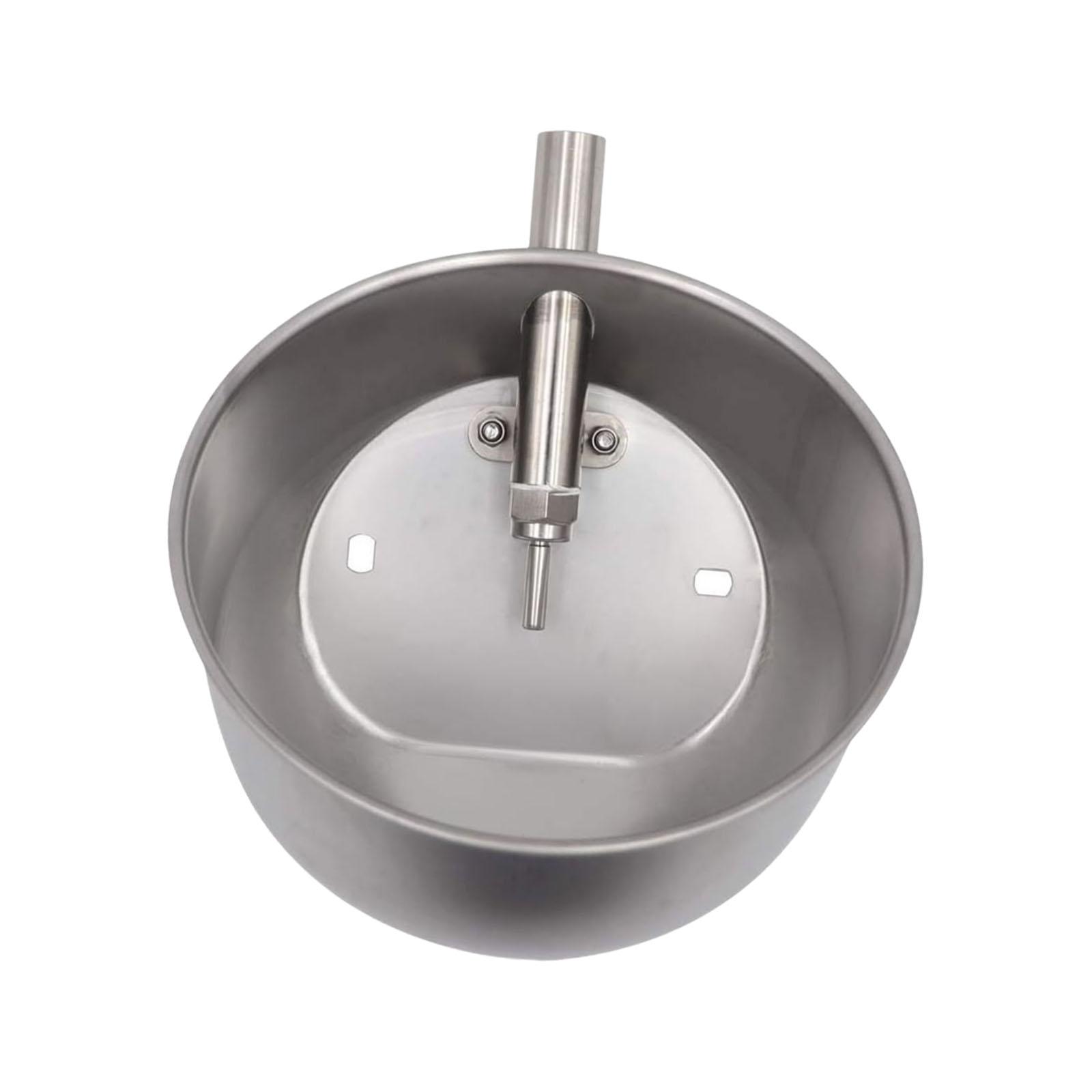 Magideal - Agua De Cerdo Automática De Agua De Servicio Pesado Tazón Animal De Agua De Acero Inoxidable Tazón De Agua De Cerdo Para Lechones De Granja De Cerdos Sg