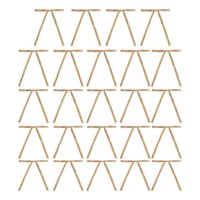 Magideal - 24 Piezas De Lazos De Cinta Navideña, Conjunto De Adornos Navideños De Terciopelo, Fiesta Diy, Lazos De Cinta Navideños Clásicos, Decoración De Árbol Marrón Claro