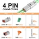 thumbnail image 2 of Conector JRready ST6248 DT 4 Pines Impermeable 10 Juegos, 2 of 6