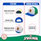 thumbnail image 2 of Gorra Marvel Spiderman para niños de 3 a 9 años – Transpirable, 2 of 5
