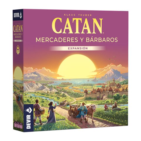 Devir Catan Mercaderes Y Barbaros De Catan
