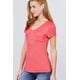 thumbnail image 5 of Top de Jersey de Rayón con Cuello en V, 5 of 5