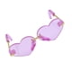 thumbnail image 1 of gafas de sol de moda con forma de corazón gafas para mu?ecas blythe de 12 pulgadas púrpura, 1 of 5