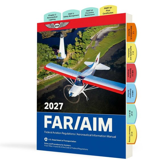 FAR/AIM AVTABS 2027: Regulaciones de Piloto con Pestañas Precolocadas