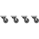 thumbnail image 1 of Kit de ruedas Mackie ACC-CK100 para subwoofer HD1801, 1 of 1