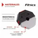 thumbnail image 4 of Mancuernas Ajustables 20 Kg Set De 20kg Unibles Fitness, 4 of 8