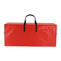 Bothyi - Bolsa De Almacenamiento Para Árbol De Navidad, Cubierta Portátil A Prueba De Polvo, Bolsa De Almacenamiento Para Árbol Navideño, Color Rojo, 165X38X76Cm