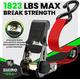 thumbnail image 3 of Pack X 4 Correas De Amarre 2,5 Cm X 457 Cm Rhino Usa Negro, 3 of 3