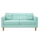 thumbnail image 1 of Sofa New Retro 3c Felpa 04 Verde Agua, 1 of 6