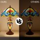 thumbnail image 5 of Lámpara de mesa Tiffany Pterying Night Light, 60 cm, estilo vintage, 5 of 7