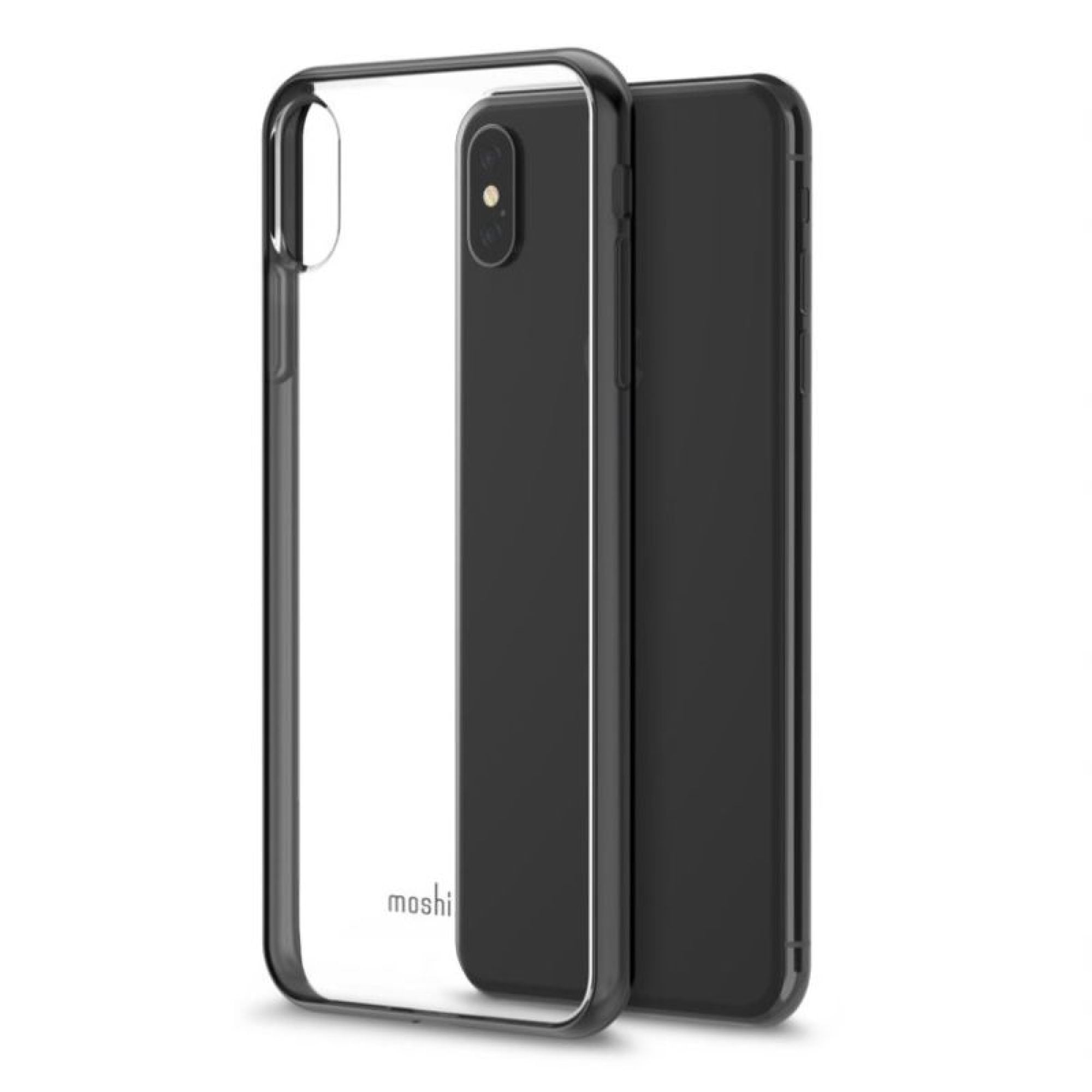 Carcasa Para Iphone Negro Transparente