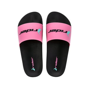 Sandalia Mujer Negro/Rosa Full Basic Rider