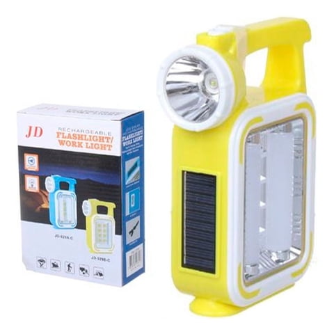 Disparo - Linterna De Mano Camping Potente Solar Alta Potencia