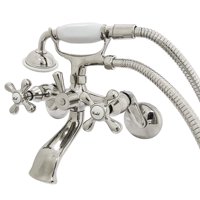 Grifo Para Bañera Con Patas Y Ducha De Mano Kingston Brass Ks266Pn