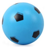 Vipnetwork - Pelota Inflable 22 Cm - Futbol Azul