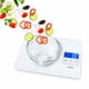thumbnail image 1 of Balanza de Cocina AZEUS 5 kg Recargable por USB Blanca, 1 of 7