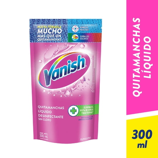 Quitamanchas Líquido Ropa Color Doypack 300 ml Vanish