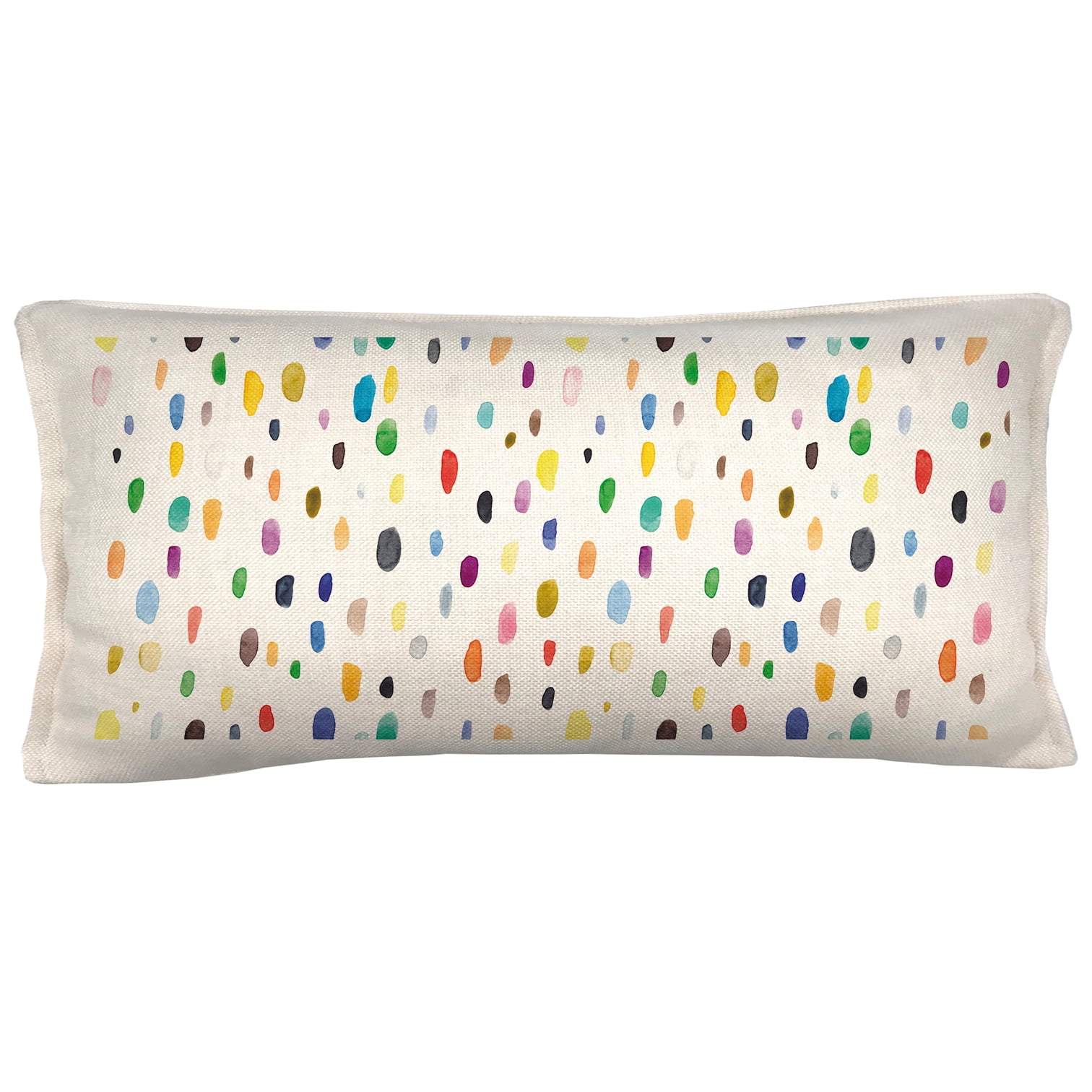 Tuyo Print - Cojín Manchas Colores 70x35