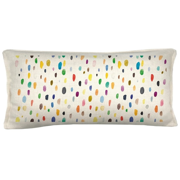 Cojín Manchas Colores 70x35