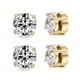 thumbnail image 1 of 2 pares de pendientes falsos sin agujeros para las orejas, 1 of 5