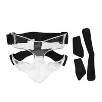 Magideal - Máscara De Baloncesto, Máscara De Protección Facial Con Cojín De Esponja, Protector De Nariz Protector Facial Para Nariz Rota, Para Ejercicio De Lucha