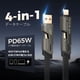 thumbnail image 5 of Cable de carga Joywind 4 en 1 de carga rápida de 65 W para iPhone, 5 of 8