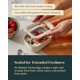 thumbnail image 5 of Juego de 9 Recipientes de Vidrio Caraway para Almacenamiento de Alimentos, 5 of 7