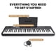 thumbnail image 3 of Teclado y piano Alesis Melody 61 MK4 para principiantes, 61 teclas, 3 of 3