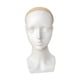 thumbnail image 4 of Cabeza de maniquí femenina con cabeza de cara de muñeca de cosmetología, cabeza de práctica de extensión de ojos de pestañas para peluca de exhibición, 4 of 5