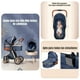 thumbnail image 3 of Coche Cuna Con Silla Nido Y Accesorios LuBabycas Café, 3 of 8