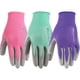 thumbnail image 1 of Guantes de jardinería Wells Lamont, paquete de 3 pares, revestidos de poliuretano para mujer, 1 of 9