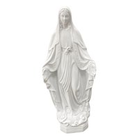 Magideal - Estatuilla De María, Escultura Artística, Figura Religiosa, Artesanía De Resina, Ornamento De María Rezando, Estatua De María Para Decoración De Mesa Estilo B