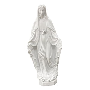 Magideal - Estatuilla De María, Escultura Artística, Figura Religiosa, Artesanía De Resina, Ornamento De María Rezando, Estatua De María Para Decoración De Mesa Estilo B