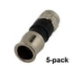 thumbnail image 1 of Conectores coaxiales de compresión PPC Belden EX59PLUS RG59 (paquete de 5), 1 of 2