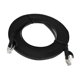 thumbnail image 5 of RJ45 CAT6 Red Ethernet Cable LAN Enrutador Plano UTP Patch Router Negro 2 Metros, 5 of 5