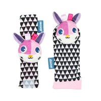 Bothyi - Sonajeros De Muñeca Para Bebés, Juguetes Sensoriales Para Bebés De 0 A 6 Meses, Bebés, Negros Y Blancos