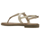 thumbnail image 4 of Sandalia de Mujer de color Dorado Casual Chalada Buckel-4, 4 of 7