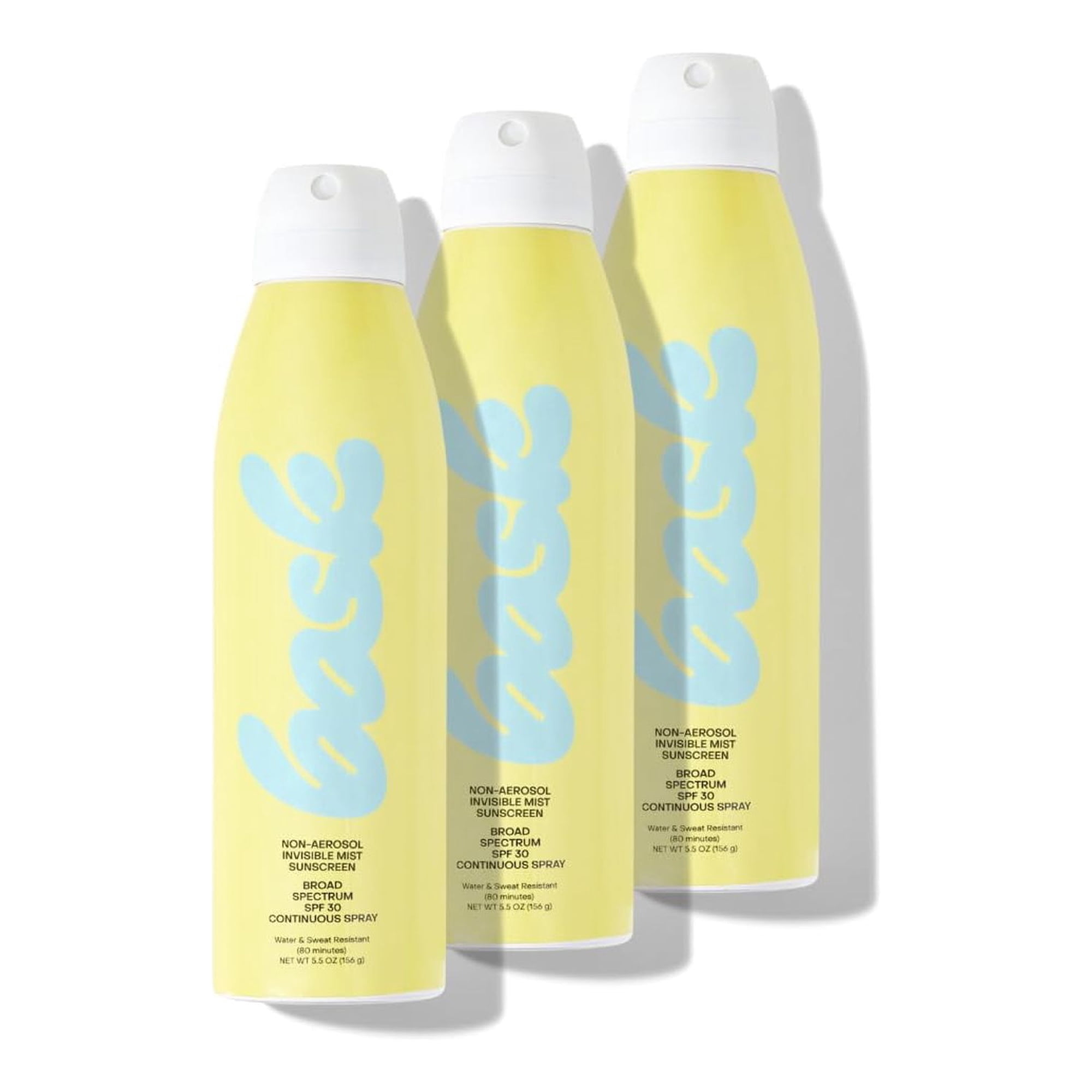 Bask - Spray De Protección Solar Suncare Spf 30 163 Ml X 3 Sin Aerosol