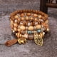 thumbnail image 1 of Creative Bohemian Bracelet Layered Beaded Stretch Bracelet, 1 of 5