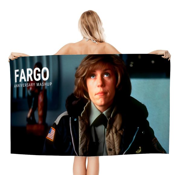 Fargo Toalla de playa de secado rápido con diseño temático, regalo para mujeres y niñas, ideal para cumpleaños, fans, amantes de la música, uso en la playa o al aire libre, 78 × 160 cm