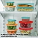 thumbnail image 4 of Recipientes Pyrex para almacenamiento de alimentos, paquete de 12 tapas sin BPA, 4 of 6