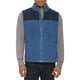 thumbnail image 1 of Chaleco Tommy Hilfiger de forro polar para hombre, talla pequeña, azul marino y azul océano, 1 of 2