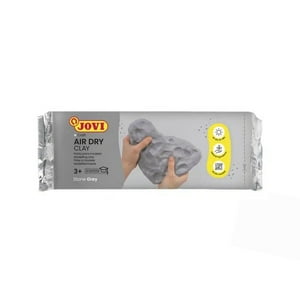 Pasta Para Modelar, Air Dry Clay 250Gr. Jovi Gris