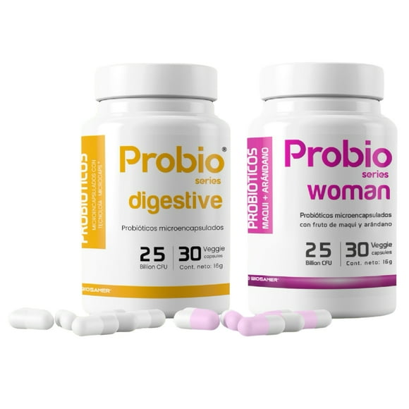Pack Probiótico Digestivo + Woman 25 Billones 30 Cápsulas