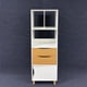 thumbnail image 3 of Estante Organizador Nórdico Con 2 Cajones Madera/Blanco, Diseño Moderno y Funcional, Alta Resistencia, Ideal para Dormitorio u Oficina, 3 of 6