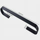 thumbnail image 3 of 1pc Punch Free Black Towel Rack, Space Aluminum, Thickened Widened Bathroom Towel Holder, Single Towel Bar, Simple Shoe Rack, 3 of 5
