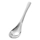 thumbnail image 1 of Cuchara De Acero Inoxidable, Cubiertos, Cuchara Para Cenar, Para Cocinar, Reuniones, Vacaciones, Argent, 1 of 3