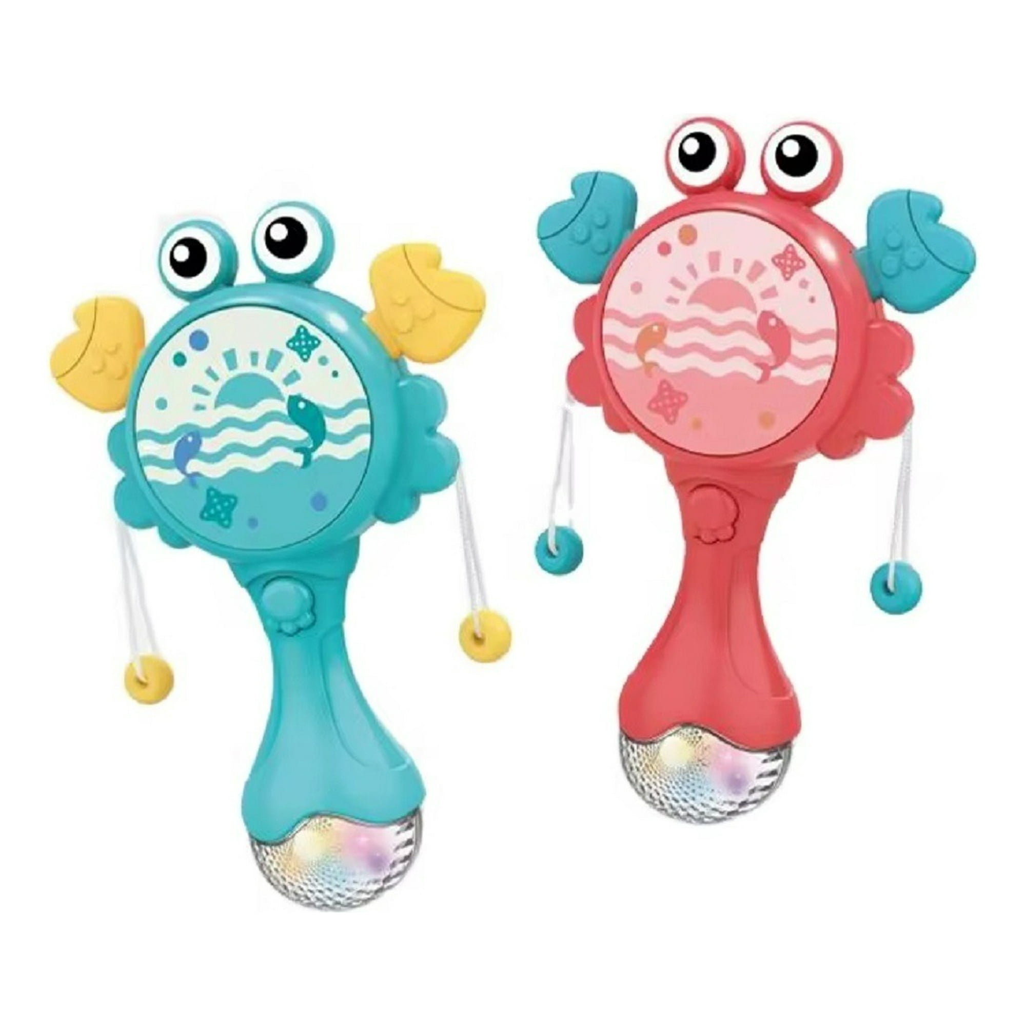 Genérico - Mordedor Cangrejo Estimulacion Musica Sensorial Bebe Lau